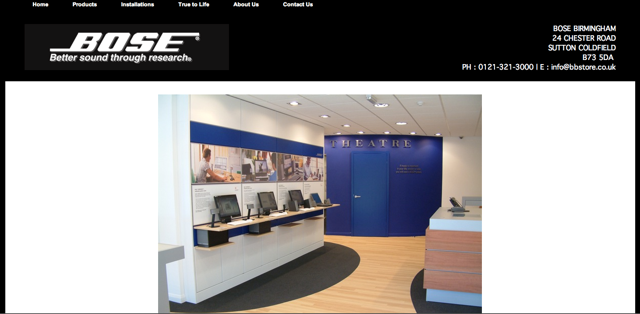 Bose Store - Birmingham