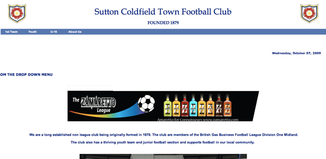Sutton Coldfield Town Football Club